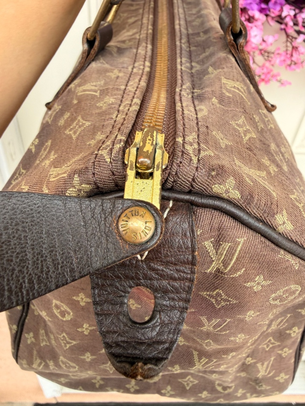 Vintage Louis Vuitton Speedy 30 Mini Lin - Picture 3 of 12